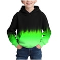 thumbnail image 1 of yardsong Tie Dye Hoodie for Boys Oversized Long Sleeve Hooded Pullover Tops with Pockets Kids Causal Workout Gym Hoodies Sweatshirt Green,5-6 Years, 1 of 8