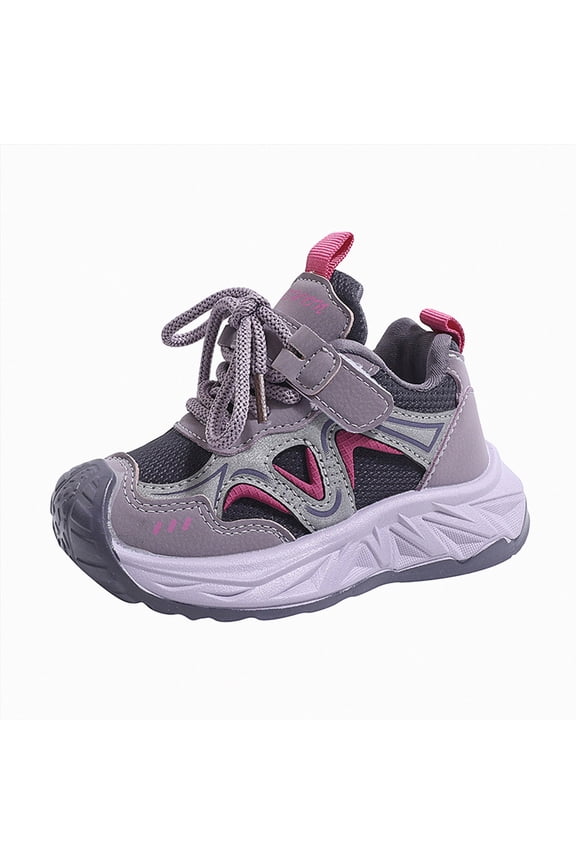 Boys Girls Breathable Athletic Running Shoes Toddler Big Kids Casual School PE Footwear Size 11.5