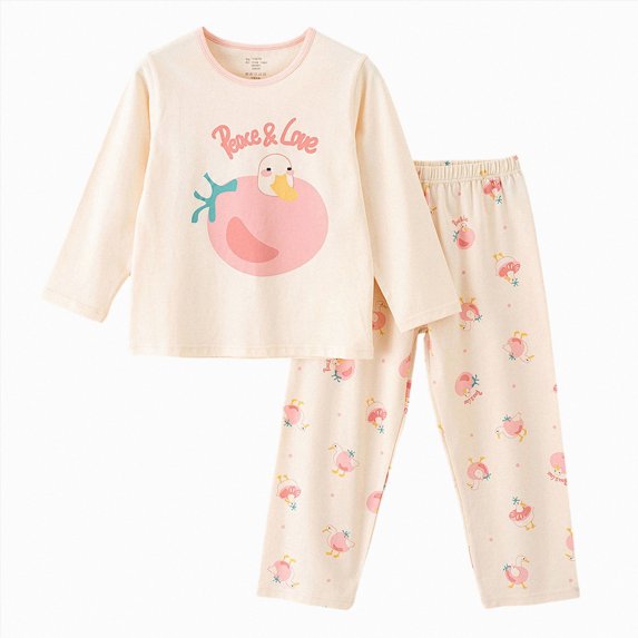 yboeqw Girls Clothes 2 Piece Crew Neck Long Sleeve Tops and Pants Set Fall Winter Loungewear with Pockets Outfits Set,Size 2-3 Years