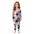 thumbnail image 1 of yboeqw Kids Pajamas for Girls Skeleton Comfort Sleepwear Pjs Toddler Clothes Halloween Pumpkin Outfit Set 2t 3t 4t 5t 6t 7t(4-5 Years,Pink), 1 of 8