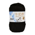 yegeUY 1 PCS Soft Milk Cotton Yarn Skeins For DIY Doll Sweater Hats