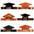 yegeUY Graduation Hat Paper Cutout 2024 Graduation Party Decoration Kit