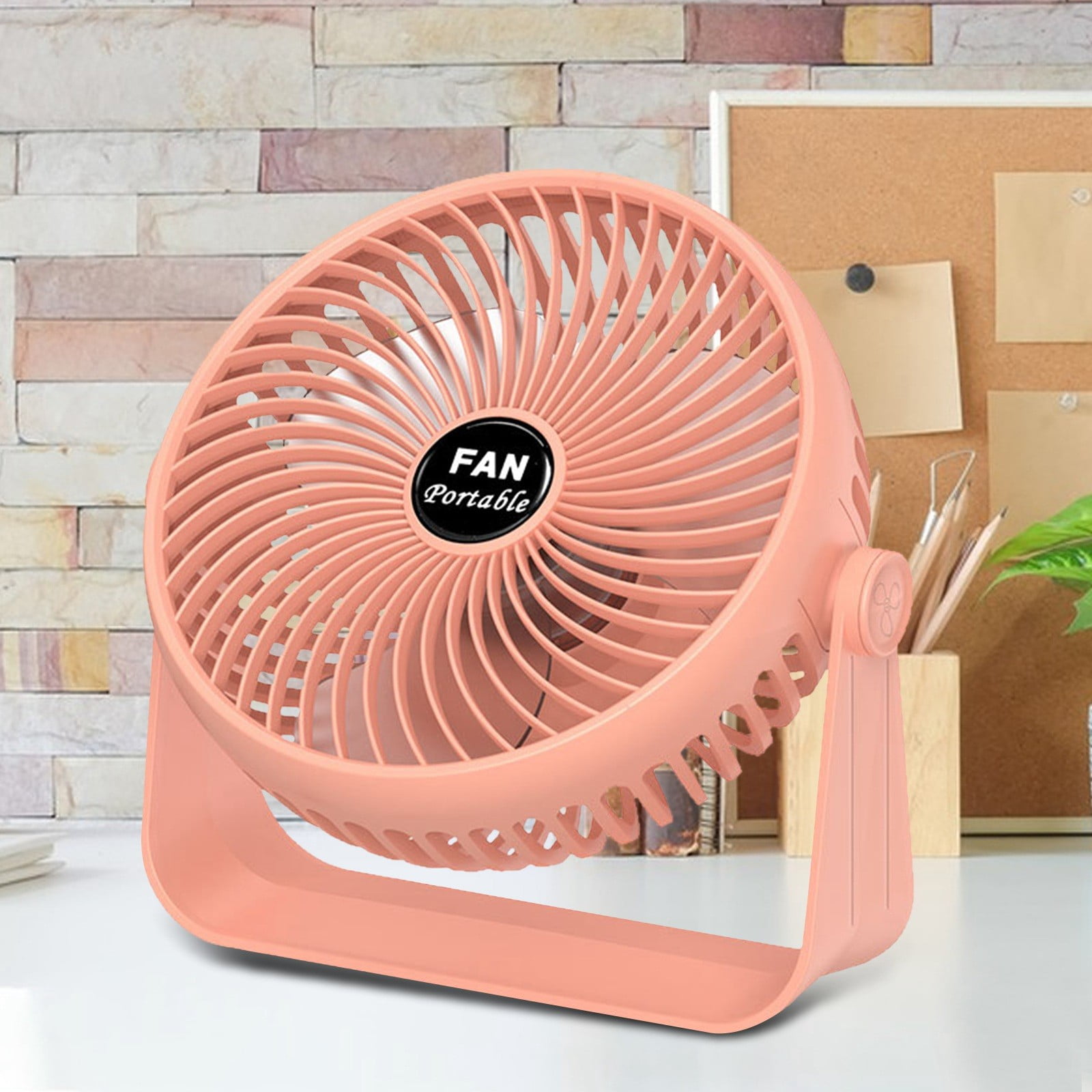 yegeUY Personal USB Desk Fan 3 Speeds Portable Desktop Table Fan ...