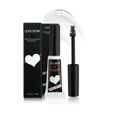 yelldesk Eyebrow Gel, Thick It Stick It Thickening Brow Mascara, Brow Glue, Clear Eyebrow Setting Gel, Brow Fix Gel, Eyebrow Repair Liquid Brows Styling Beauty Salon Home Use Makeup