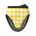 thumbnail image 1 of yellow buffalo plaid Oven Mitts Heat Resistant - Soft Lining Silicone Mini Oven Mitts with HangingLoop, Kitchen Oven Gloves Heat Resistant 500℉ for Cooking Baking Microwave, 1 of 7