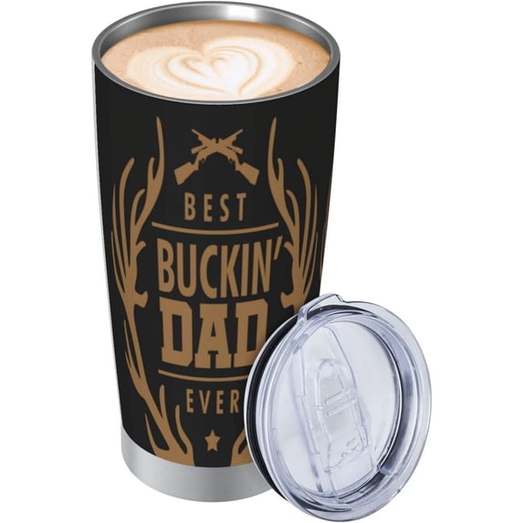 yenaei Funny Dog Mom Tumbler Thermal Insulated Travel Coffee Mug Cup Birthday Father Day Daddy Gifts 20 OZ