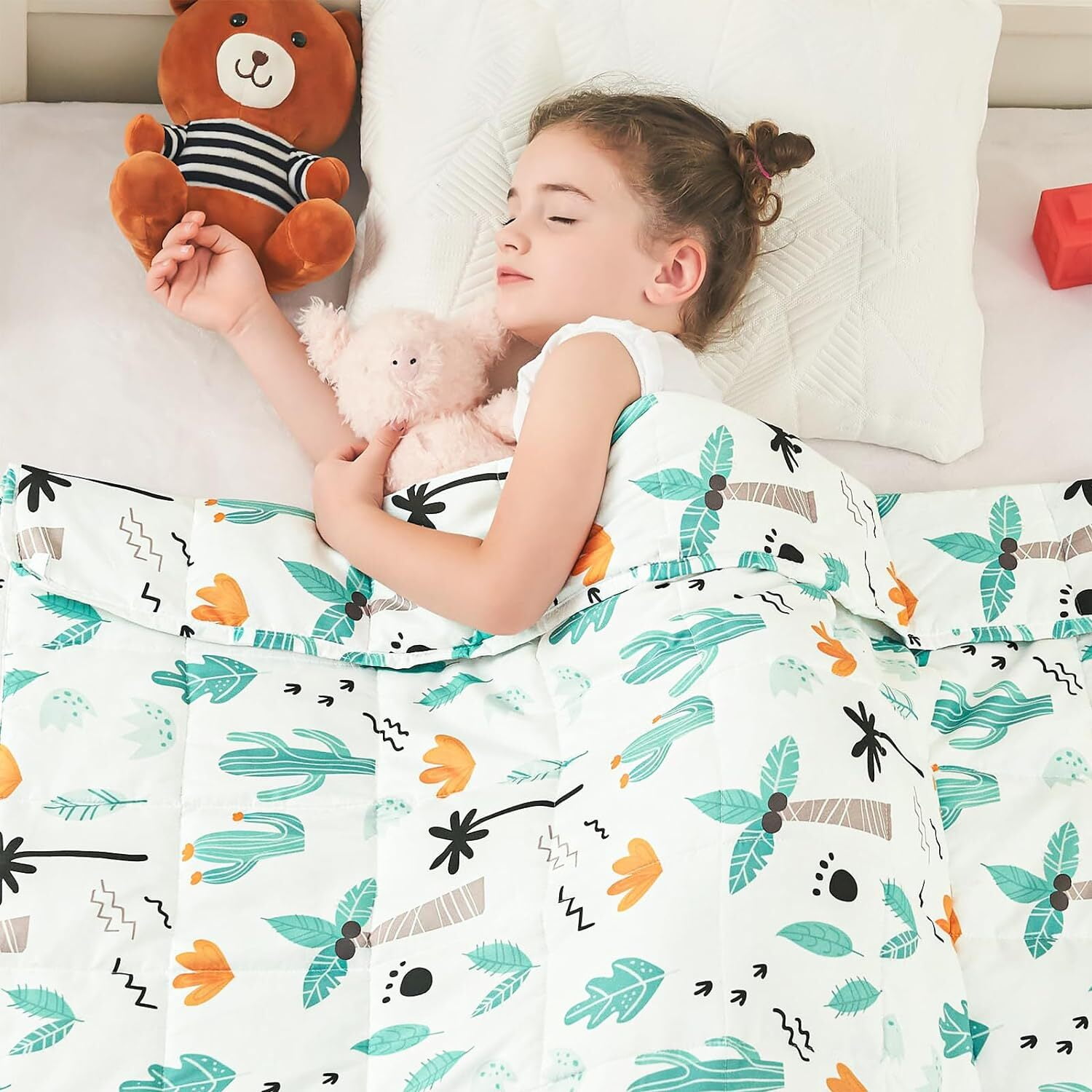yescool Weighted Blanket Kids 5 Pounds (36"x48", 5lbs) Childrens