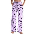 thumbnail image 1 of yievot Pajama Pants for Women Valentines Day Heart Printed Lounge Pants Soft Lightweight Sleep Pj Bottoms, 1 of 4