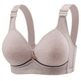 thumbnail image 1 of yievot Wireless Bras for Women Wirefree Full Coverage Bras Lift and Support Everyday Comfort Bra Bralette, 1 of 6