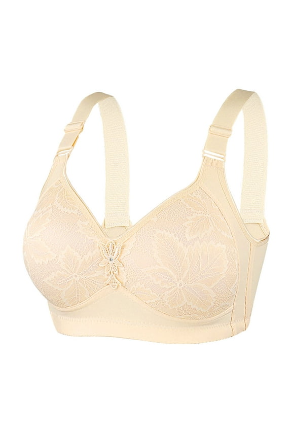 Wireless Support Bras for Women Full Coverage And Lift Bras Wirefree Bralette Minimizer Bra For Everyday Comfort