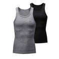 thumbnail image 1 of yillto 2 Pack Men Tank Tops Muscle Athletic Quick Dry Sleeveless Workout Gym Tee Tshirts for Mens, 1 of 6