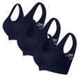 thumbnail image 1 of yillto 3 Pack Sport Bras for Womens Plus Size Yoga Gym Running Wirefree Bra Ladies Workout Outfits, 1 of 2