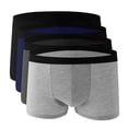 thumbnail image 1 of yillto 4 Pack Men Boxer Underwear for Mens Boys Cotton Soft Comfy Breathable Stretchy Underpants L-4XL, 1 of 7