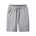 thumbnail image 1 of yillto Big and Tall Cotton Shorts for Mens Causal Loose Elastic Waist Drawstring Pockets Running Shorts, 1 of 7