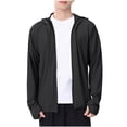 thumbnail image 1 of yillto Big and Tall Hiking Jackets for Mens Sun Protection Lightweight Summer Running Fishing Jacket, 1 of 5