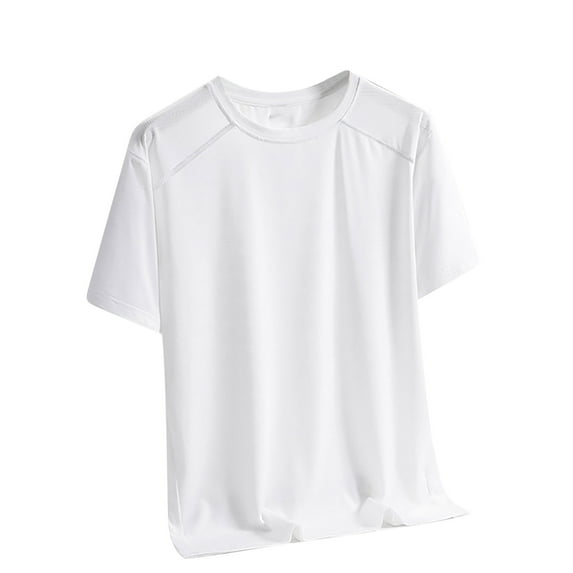 yillto Big and Tall Shirts for Mens Lightweight Breathable Short Sleeve Tee Summer Workout Running Tshirts