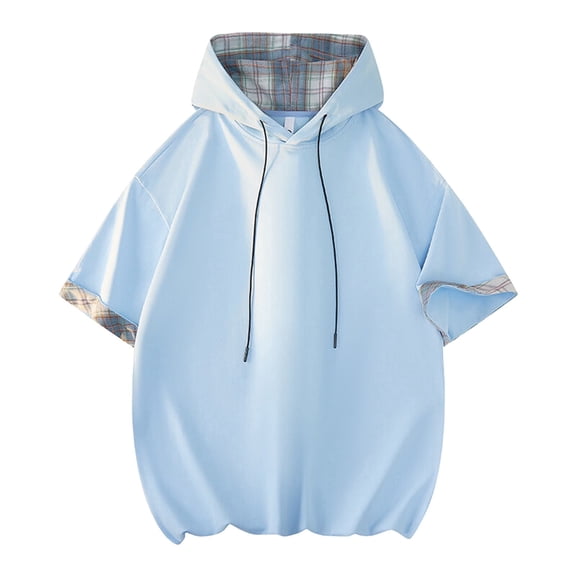 yillto Big and Tall Top for Mens Hoodie Tank Sleeveless Loose Causal Workout Gym Training Shirts