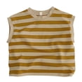 thumbnail image 1 of yillto Boys Cotton Tank Sleeveless Striped Undershirts Loose Casual Tee for Kids Summer Athletic Tshirts, 1 of 7