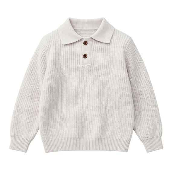 yillto Boys Sweater School Uniform for Kid Pullover Long Sleeve Crew Neck Ribbed Knit Tops Sweaters