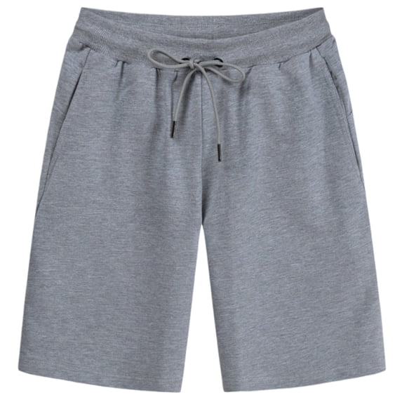 yillto Casual Shorts for Mens Elastic Waist Drawstring Loose Summer Running Sweat Shorts with Pockets