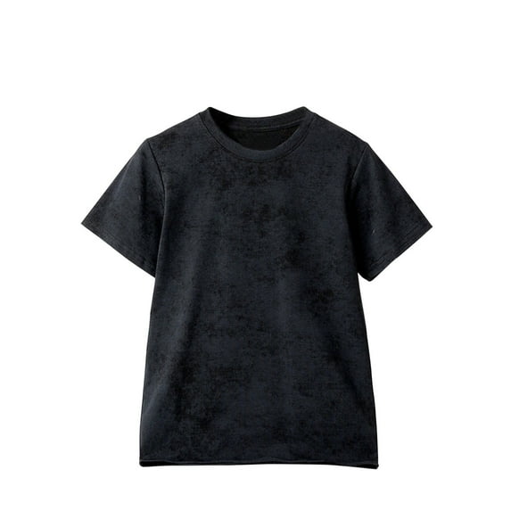 yillto Cotton Shirts for Kids Shorts Sleeve Round Neck Summer Breathable Boys Girls Athletic Tshirts