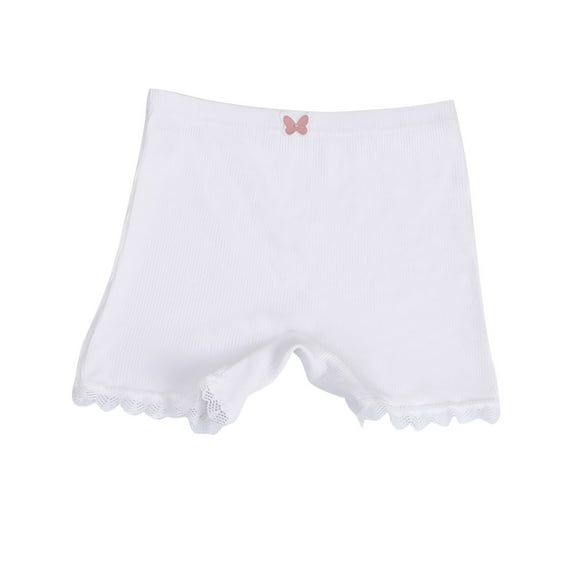 yillto Cotton Shorts for Kids Girls Cute Ribbon Knit Lightweight Loose Elastic Waist Summer Shorts