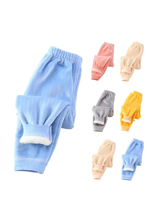 Girls Thermal Underwear Set Cotton Long Sleeve Top and Bottoms Sets Toddler Base Layer Outfits