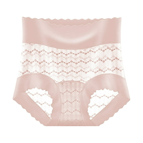 yillto High Waist Briefs for Womens Lightweight Breathable Lace Underwear Panties Ladies Comfy Underpants