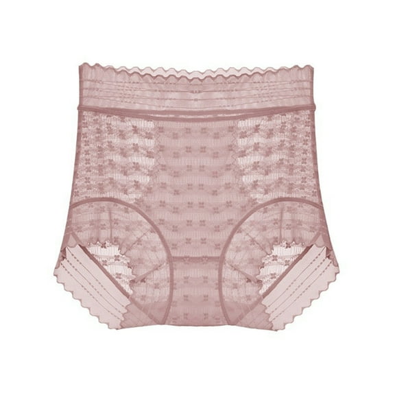 yillto High Waist Briefs for Womens Lightweight Breathable Lace Underwear Panties Ladies Comfy Underpants