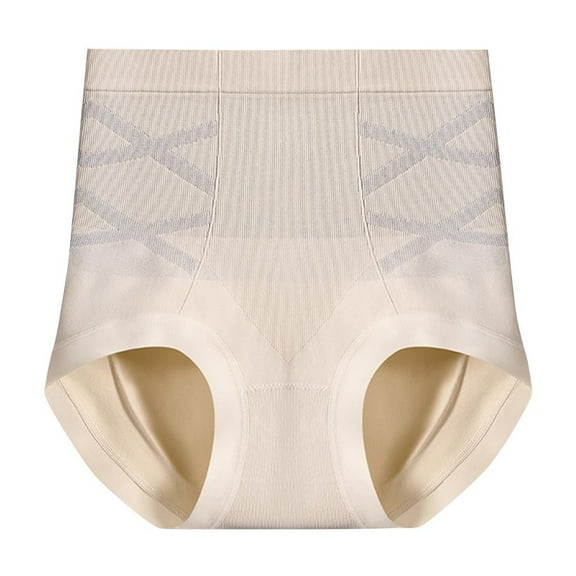 yillto High Waist Underwear for Womens Shapewear Full Coverage Stretch Briefs Ladies Comfy Panties