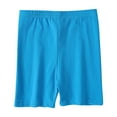thumbnail image 1 of yillto Kids Cotton Bike Shorts Toddler Girls Solid Color Dancewear Elastic Waist Bottoms Shorts, 1 of 7