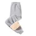 thumbnail image 1 of yillto Kids Sweatpants Fleece Lined Warm Thick Winter Joggers Pants Elastic Waist Pockets Sweatpant, 1 of 4