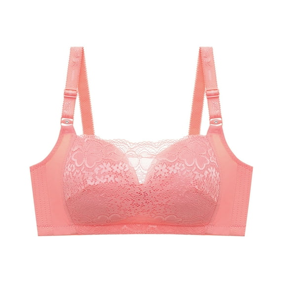 yillto Lace Bra for Women Full Coverage Push up T-Shirt Bralette Support Wireless Comfort Bralettes