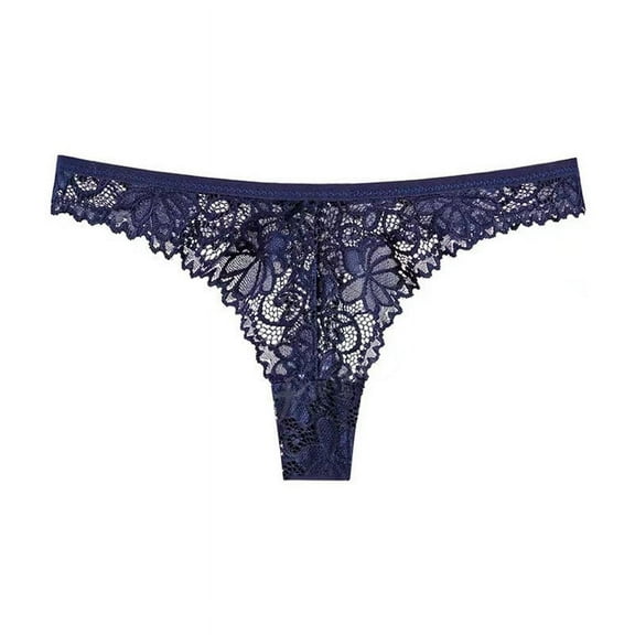 yillto Lace Thongs for Women Comfort Underwear Womens No Show Thong Ladies Breathable Soft Panties