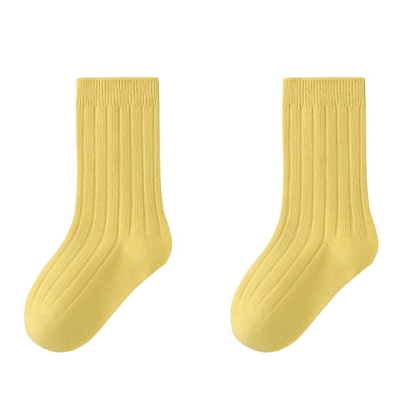 yillto Little Boys Girls Socks Cotton Soft Comfy Ankle Crew Socks School Uniform Stretchy Socks