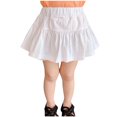 thumbnail image 1 of yillto Little Girls Cotton Skirts Causal High Waist Pleated Flared Tennis Skater Athletic Uniform Skirt, 1 of 6