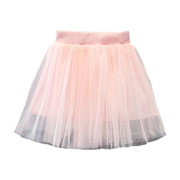 yillto Little Girls Princess Skirts Layered Birthday Party Dance Elastic Waist Skirt for Toddler Girl