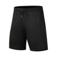 thumbnail image 1 of yillto Men Athletic Shorts Running Loose Short Pants Elastic Waist Drawstring Breathable Summer Shorts, 1 of 5