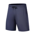 thumbnail image 1 of yillto Men Athletic Shorts Running Loose Short Pants Elastic Waist Drawstring Breathable Summer Shorts, 1 of 5