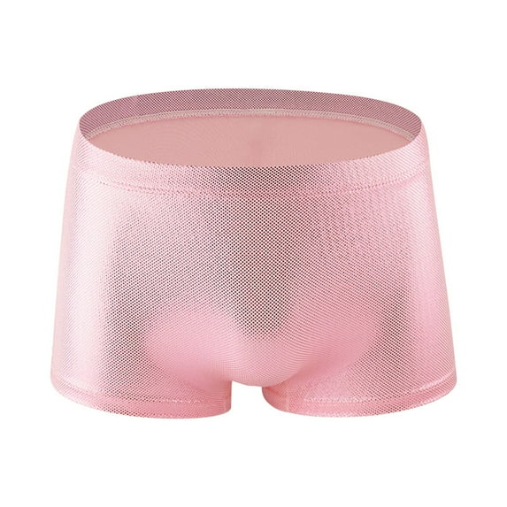 yillto Men Boxer Night Clubwear Trunks Shorts Sparkly Party Panties Elastic Waist Underwear Briefs