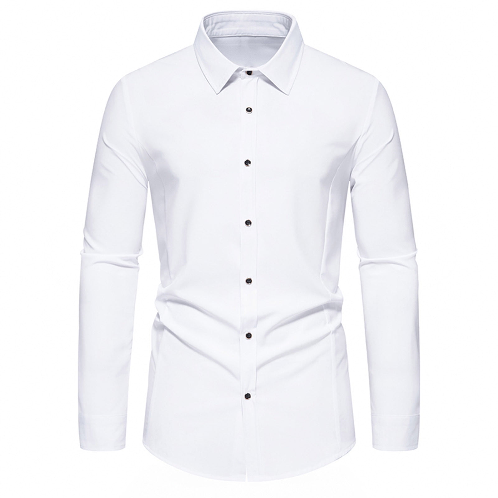 Mittoshop Button Down Long Sleeve Shirt Dress