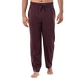 thumbnail image 1 of yillto Men Pajamas Pants Straight Leg Elastic Waist Drawstring Pjs Bottoms Fall Winter Sleepwear Loungewear, 1 of 7