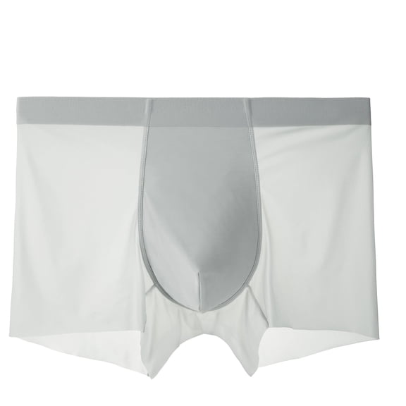 yillto Men Silk Underwear Seamless Lightweight Soft Comfort Quick Dry Boxer Panties for Mens