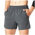 thumbnail image 1 of Maean Men Sweat Short Elastic Waist Loose Jogger Shorts with Pockets 5 Inch Lightweight Running Shorts, 1 of 7