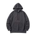 thumbnail image 1 of yillto Men Sweatshirts Oversized Hoodie Pullover Long Sleeve Causal Loose Sweatshirt with Pockets, 1 of 7