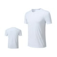 thumbnail image 1 of yillto Men Tee Tops Workout Running Athletic Gym Tshirts Short Sleeve Summer Lightweight Breathable Shirts, 1 of 7