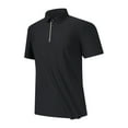 thumbnail image 1 of yillto Men's Big and Tall Golf Shirts Short Sleeve Quick Dry Collared Shirt Activewear Causal Tops, 1 of 6