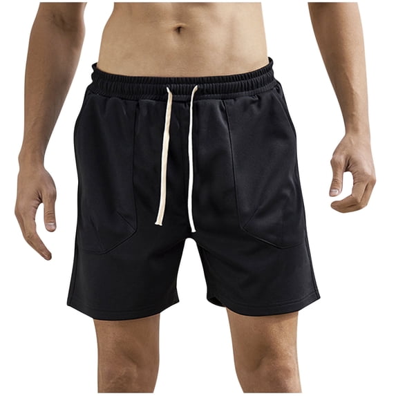 yillto Men's Gym Workout Shorts 7 Inch Athletic Loose Shorts Drawstring Running Shorts with Pockets