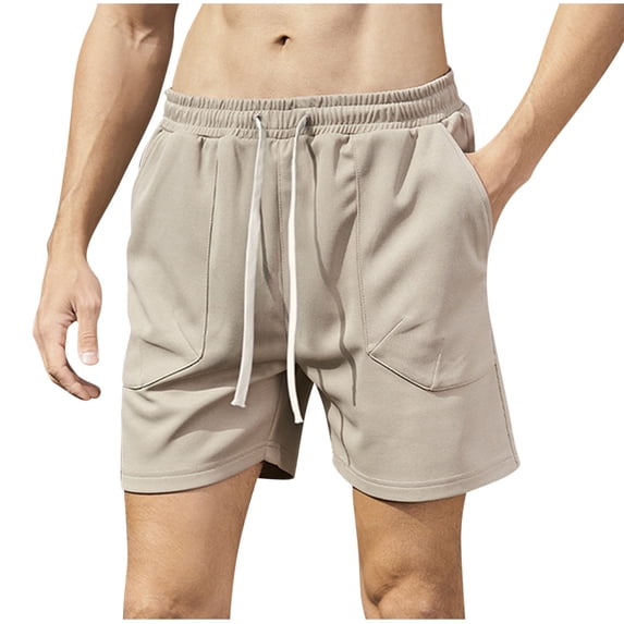 yillto Men's Gym Workout Shorts 7 Inch Athletic Loose Shorts Drawstring Running Shorts with Pockets