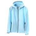 thumbnail image 1 of yillto Men's Hiking Lightweight Jacket Full Zip Sun Protection Hoodie Long Sleeve Shirts Athletic Running, 1 of 6